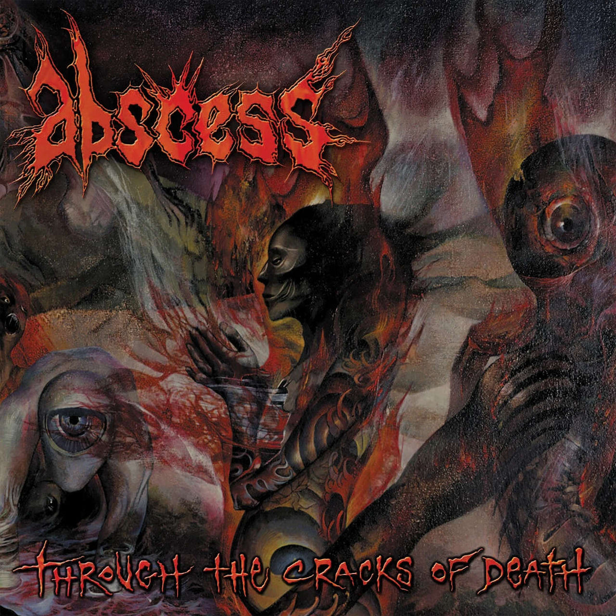 Abscess - Through the Cracks of Death (2025 Reissue) (CD)