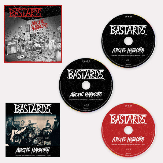 Bastards - Arctic Hardcore: Complete Studio Recordings & Rare Rehearsal Tapes (Digipak 3CD)