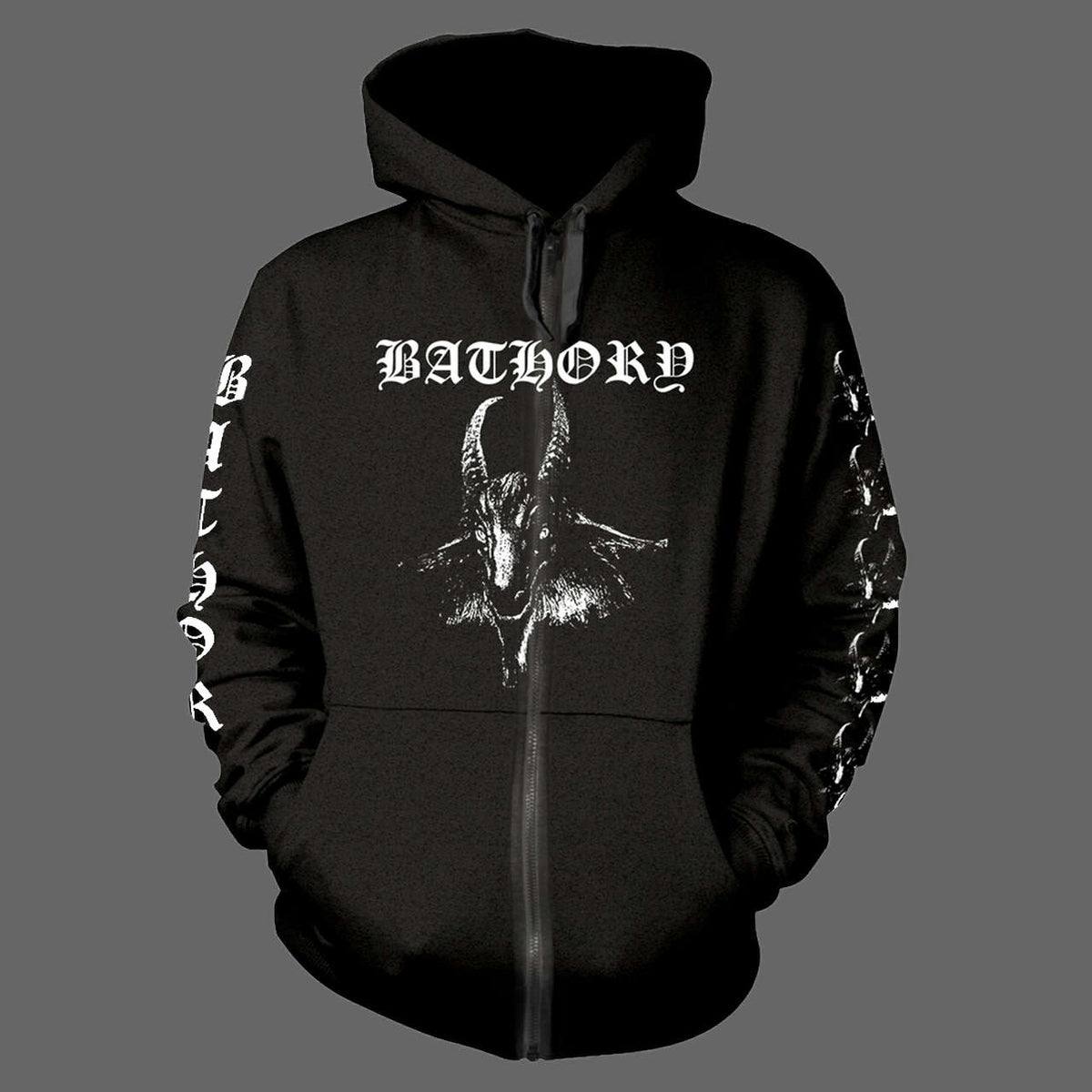 Bathory Bathory Full Zip Hoodie Todestrieb