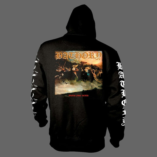 Bathory - Blood Fire Death (Full Zip Hoodie)