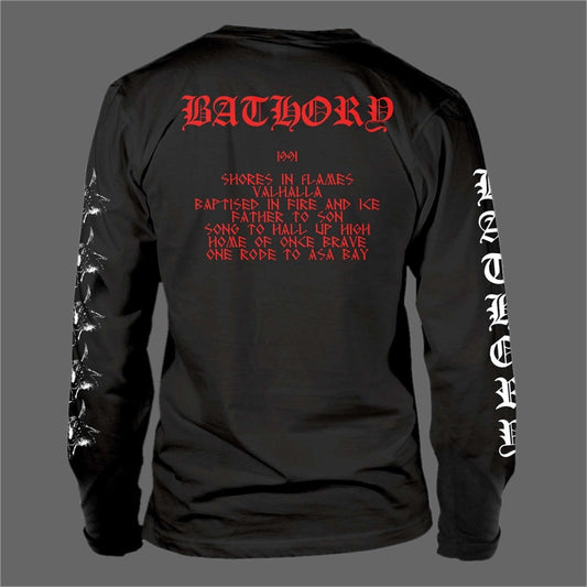 Bathory - Hammerheart (Tracks) (Long Sleeve T-Shirt)
