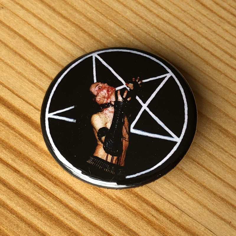 Bathory - Quorthon & Pentagram (Colour) (Badge)