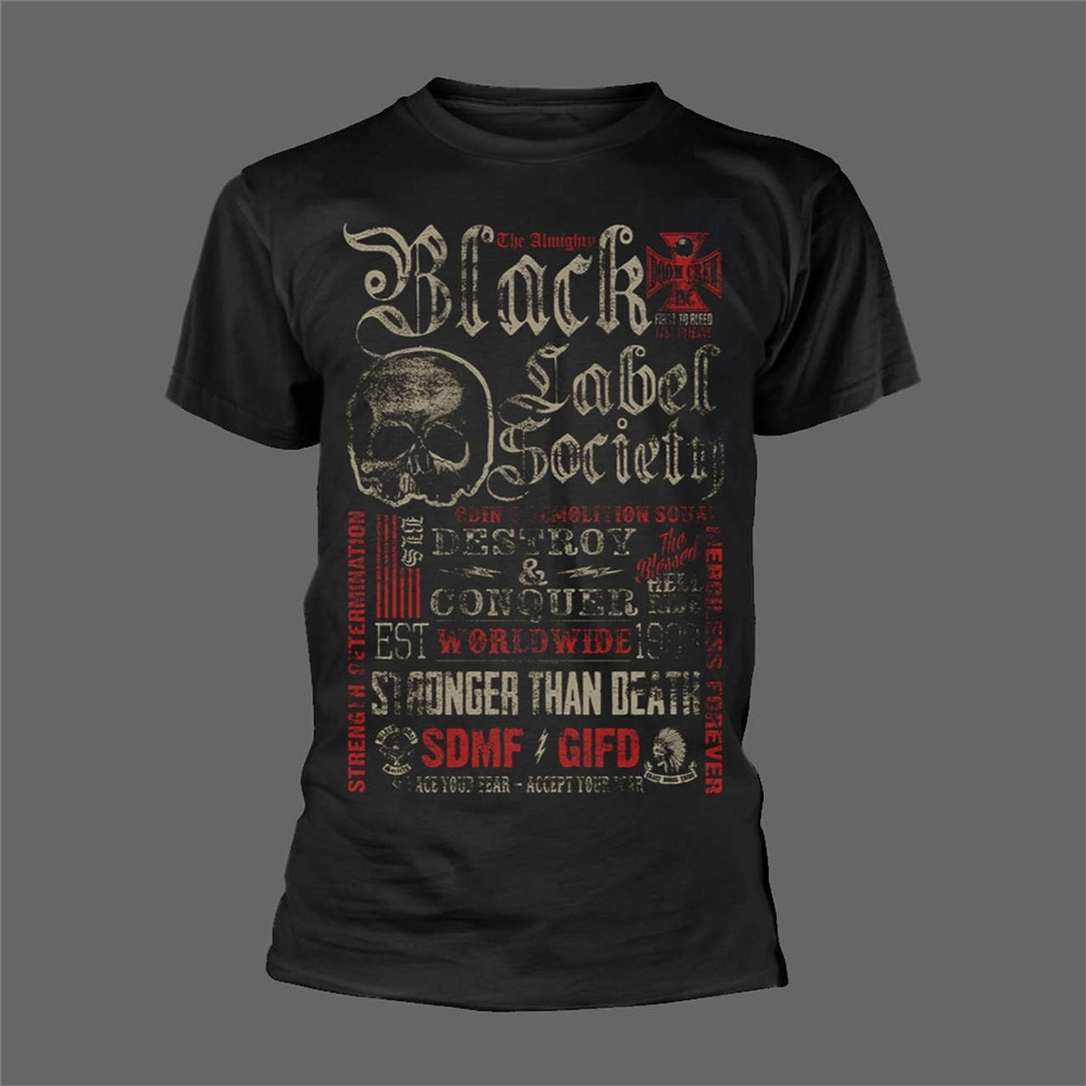 Black Label Society - Destroy & Conquer (T-Shirt)