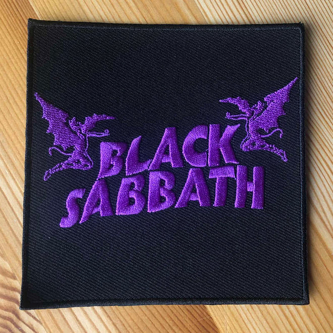 Black Sabbath - Purple Logo & Henrys (Embroidered Patch)