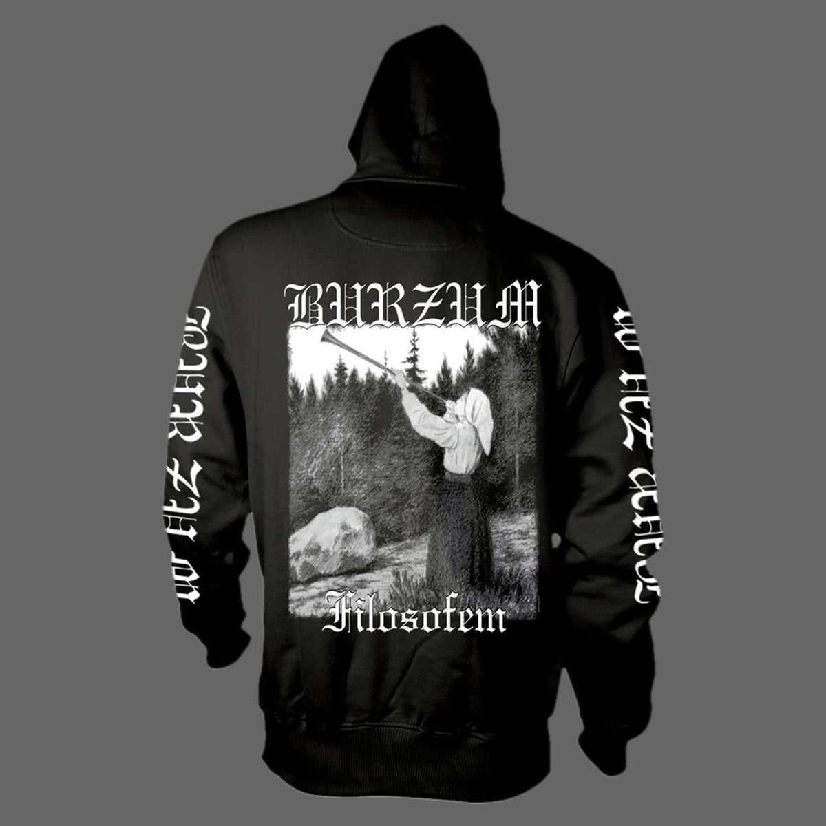 Burzum Logo Filosofem Hoodie