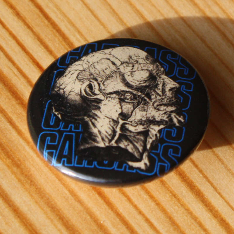 Carcass - Necroticism (Head) (Badge)