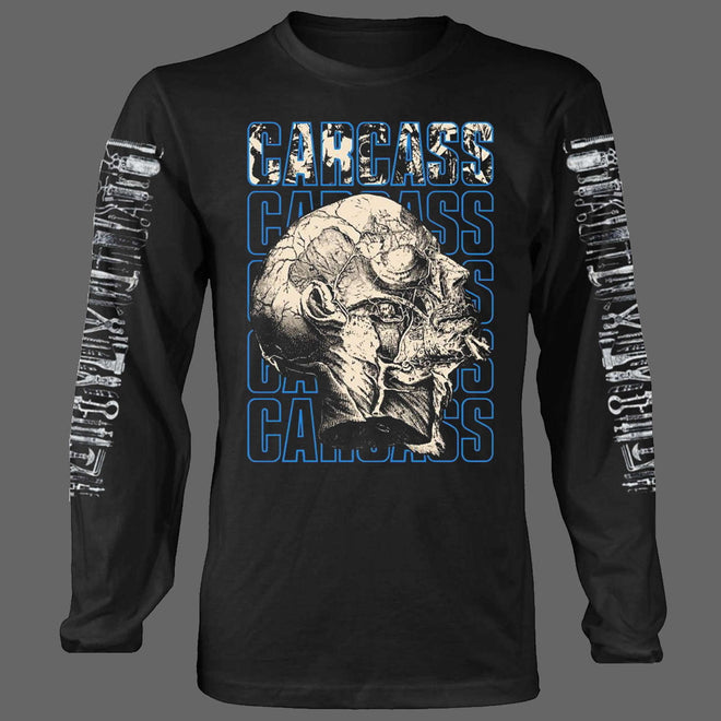Carcass - Necroticism (Head) (Long Sleeve T-Shirt)