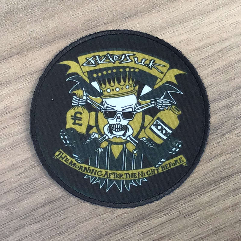 Chaos UK - The Morning After the Night Before (Printed Patch)