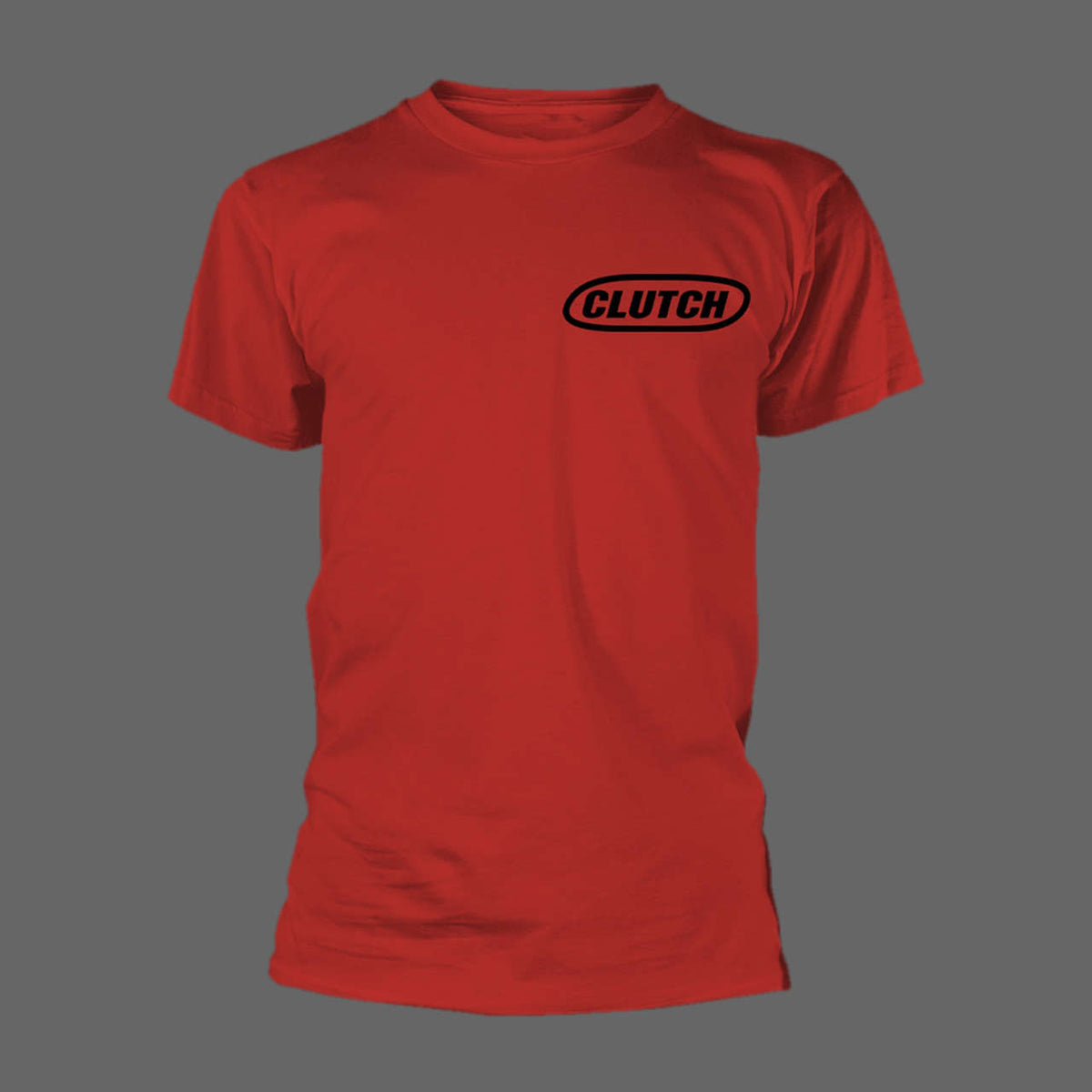 Clutch - Pocket Logo (Red) (T-Shirt)