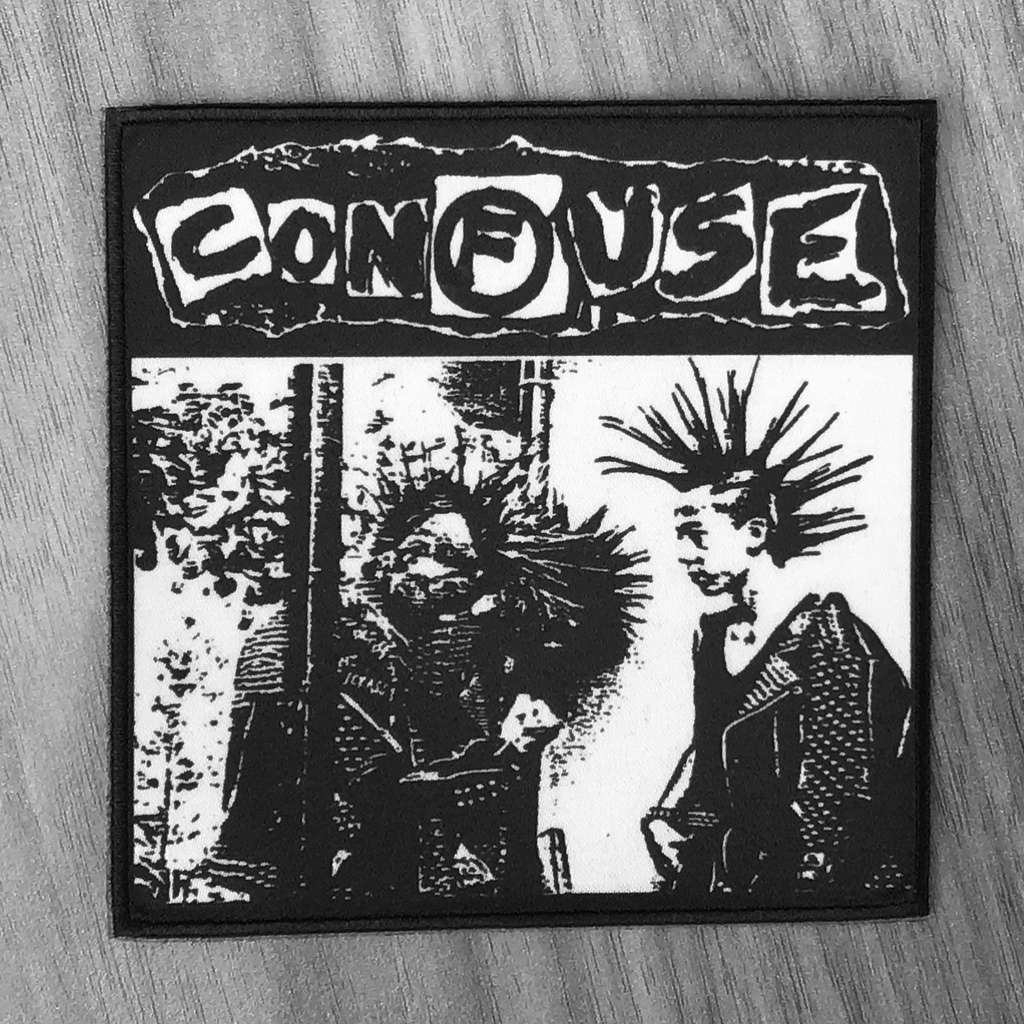 Confuse - Logo / Nuclear Addicts (Printed Patch) | Todestrieb