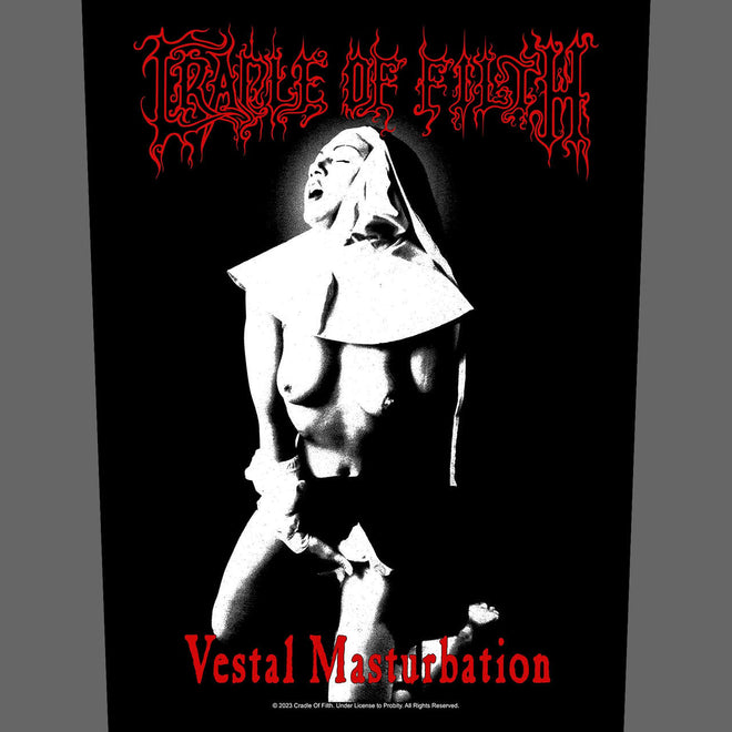 Cradle of Filth - Vestal Masturbation (Backpatch)