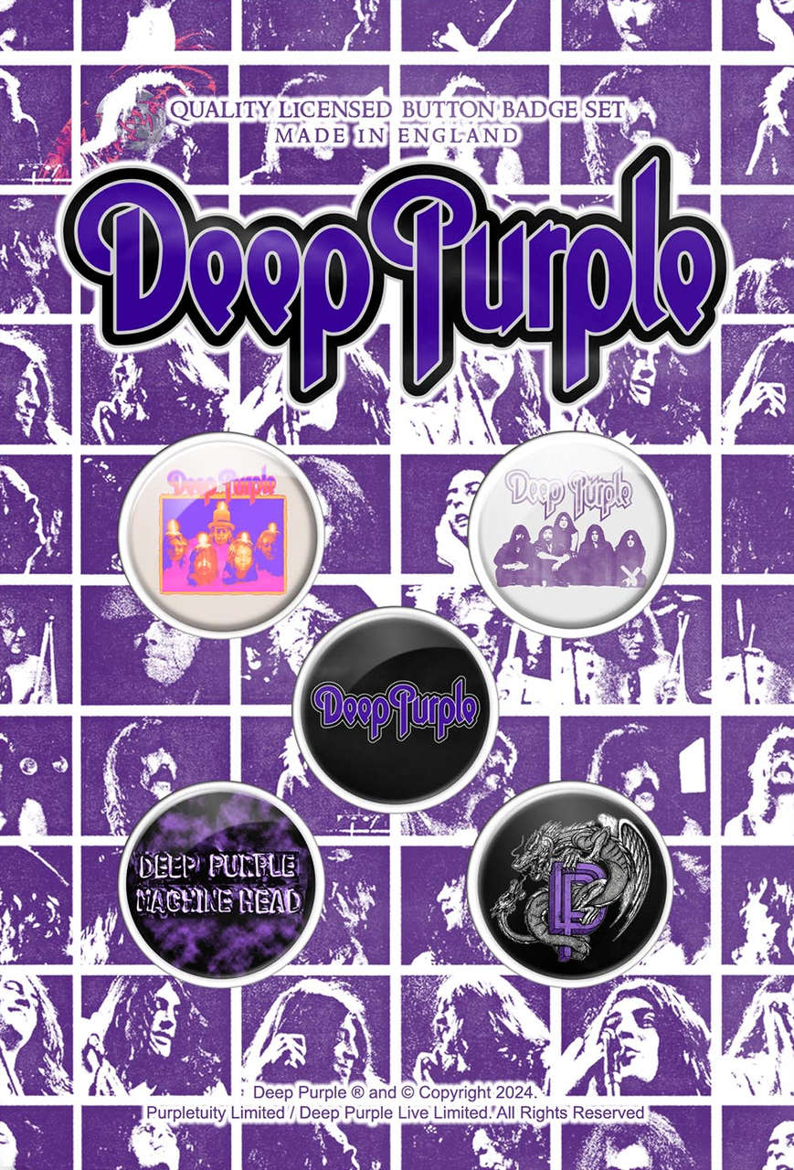 Deep Purple - Logo (Badge Pack)