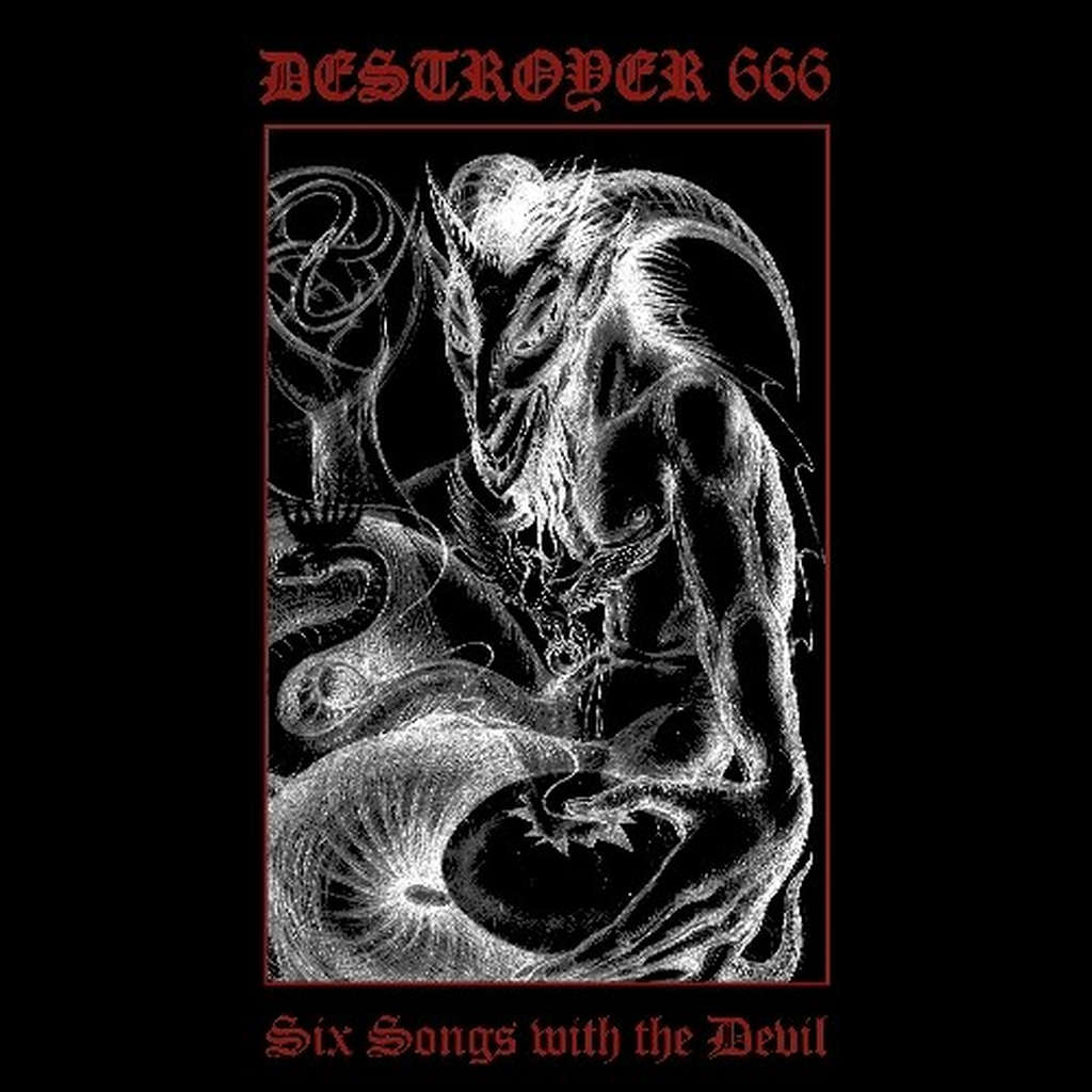 Destroyer 666 - Six Songs with the Devil (2023 Reissue) (White Edition) (LP)