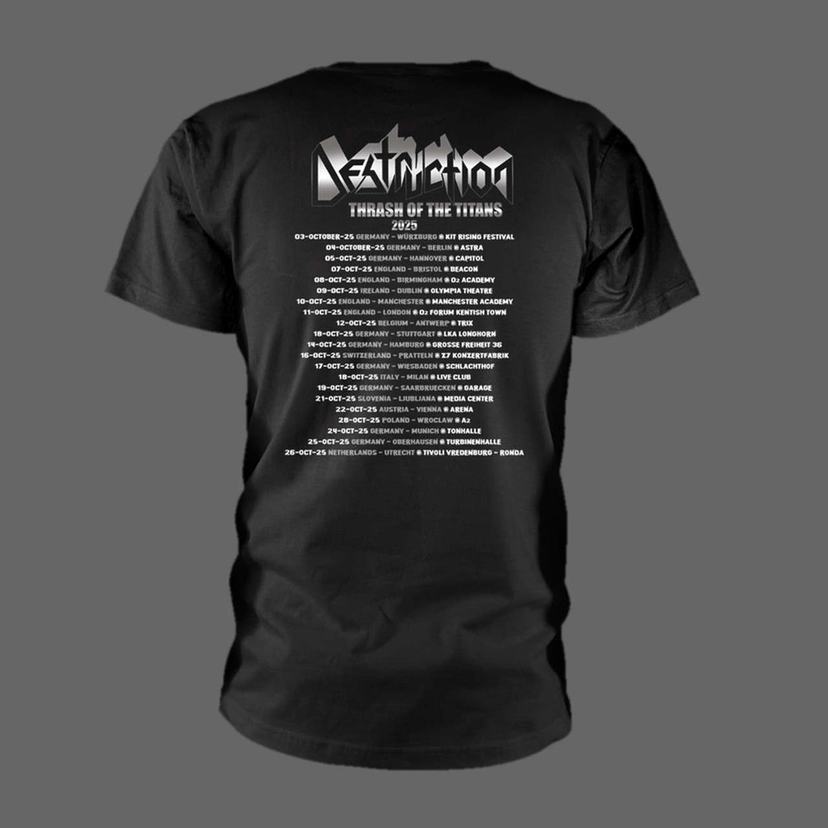 Destruction - Thrash of the Titans Tour 2025 (T-Shirt) | Todestrieb