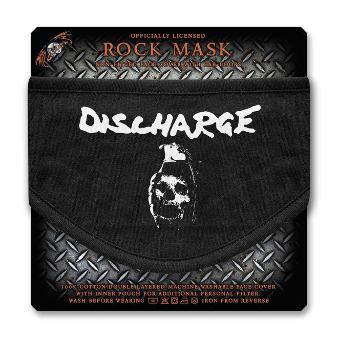Discharge - Skull Grenade (Face Cover)