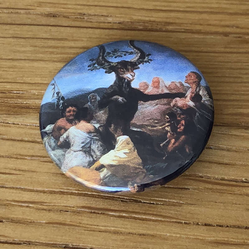 El Aquelarre (Witches Sabbath) (Badge)