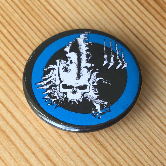 Germs - Circle & Skull (Badge)