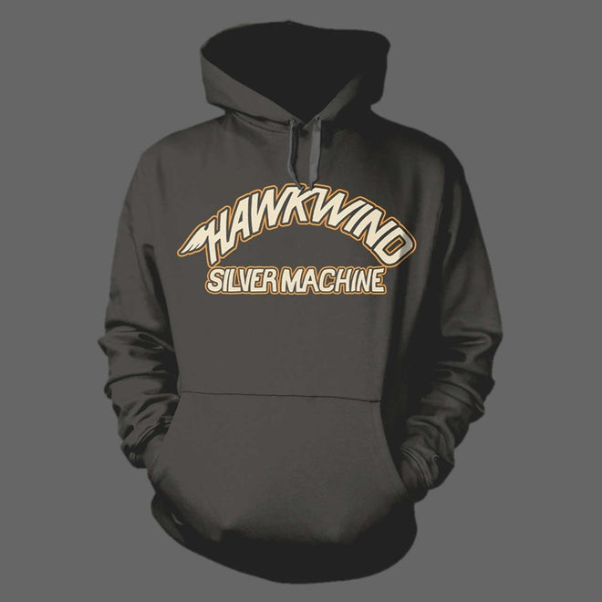 Hawkwind - Silver Machine (Charcoal) (Hoodie)