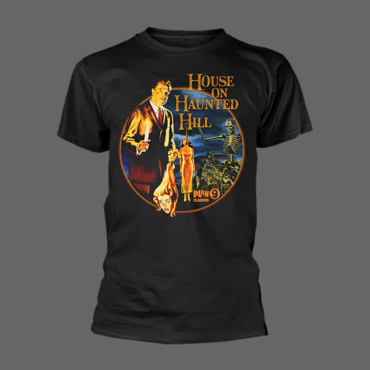 House on Haunted Hill (1959) (Circle) (T-Shirt)
