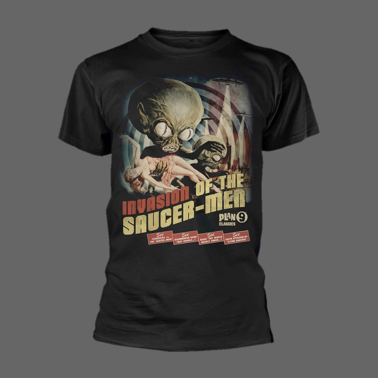Invasion of the Saucer Men (1957) (T-Shirt)
