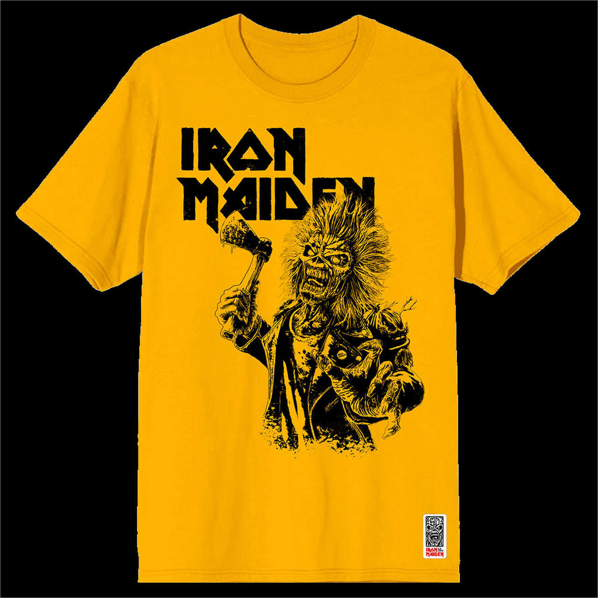 Iron Maiden - Eddie Axe (Yellow) (T-Shirt) | Todestrieb
