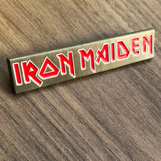 Iron Maiden - Logo (Bar) (Metal Pin)