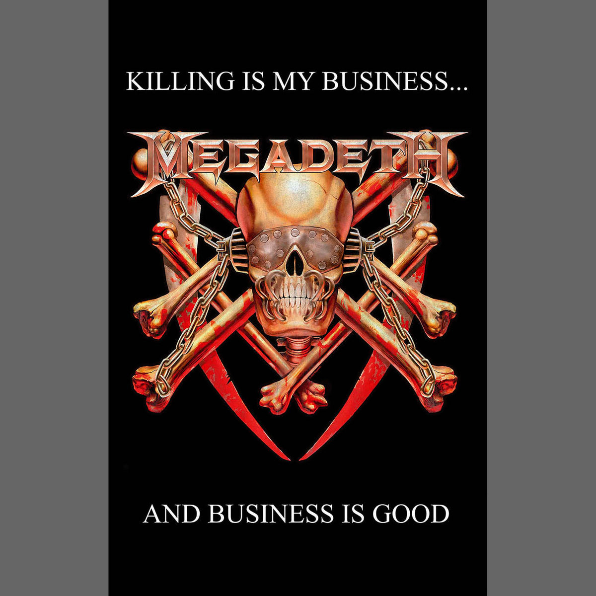 Megadeth - Killing is My Business and Business is Good (Textile