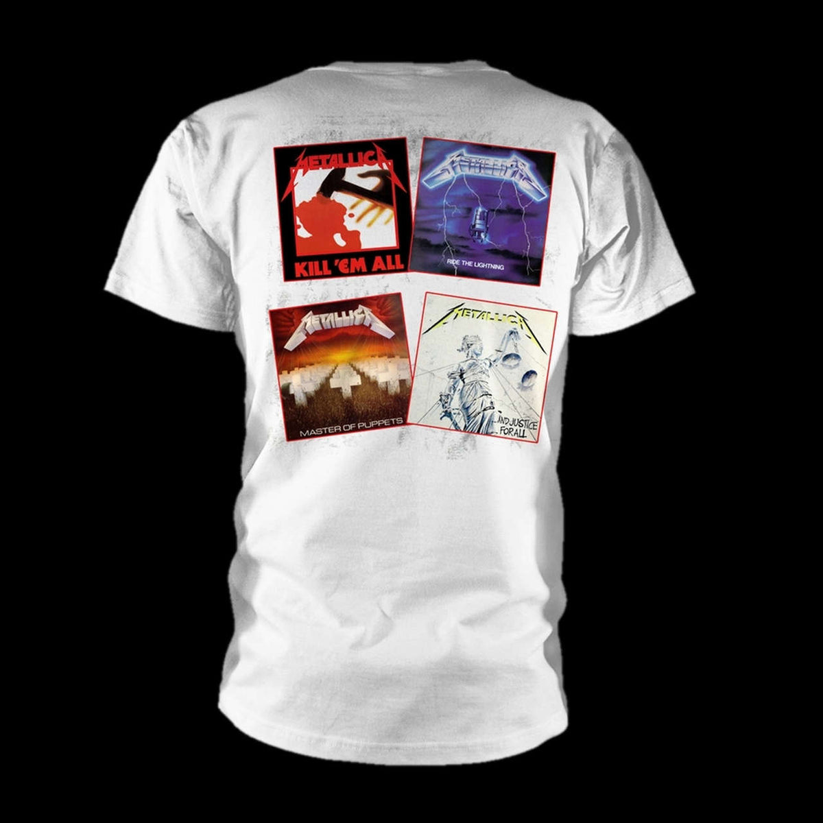 Metallica - Faces First Four Albums T-Shirt | Dig In Records