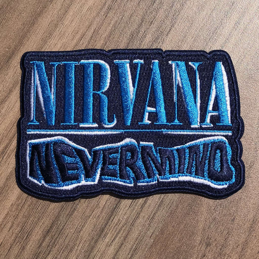 Nirvana - Nevermind (Title) (Embroidered Patch)
