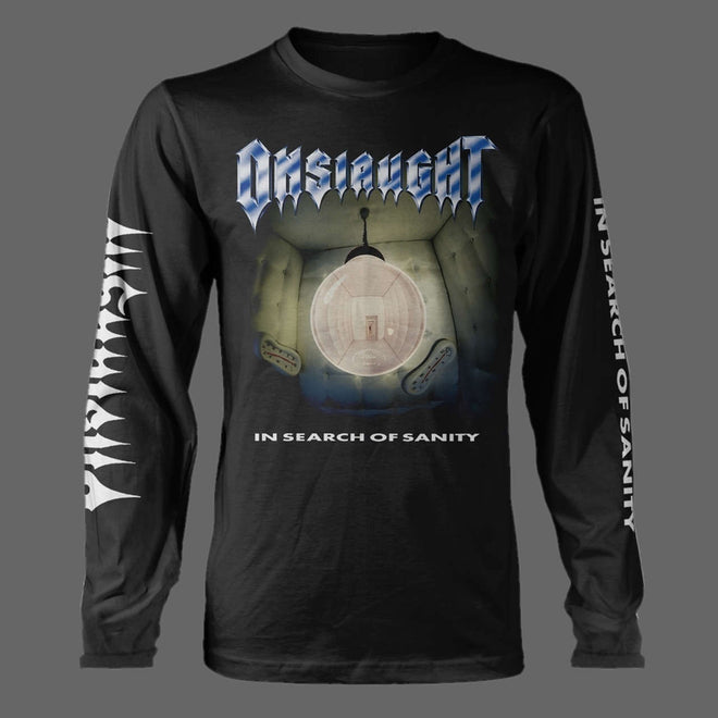 Onslaught - In Search of Sanity (Long Sleeve T-Shirt - Released: 10 May 2024)