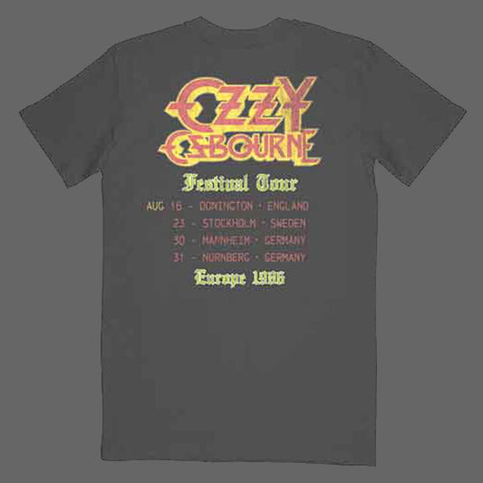 Ozzy Osbourne - The Ultimate Sin (Festival Tour Europe 1986) (T-Shirt)