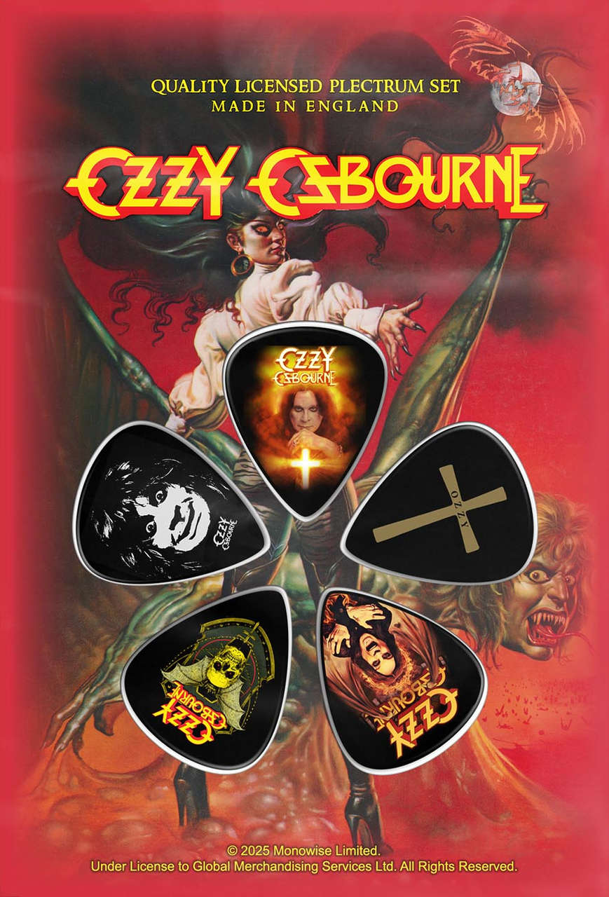 Ozzy Osbourne - The Ultimate Sin (Plectrum Pack)