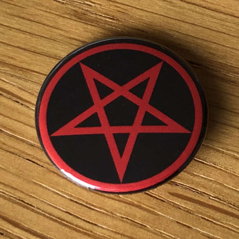 Pentagram (Red) (Badge)