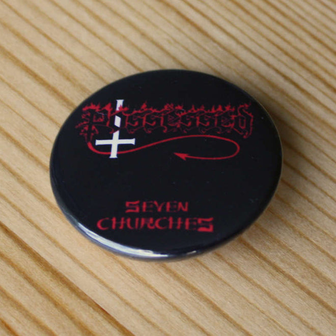 Possessed - Seven Churches (Badge)
