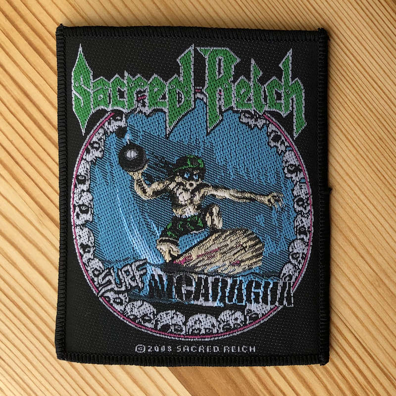 Sacred Reich - Surf Nicaragua (Woven Patch)