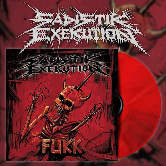 Sadistik Exekution - Fukk (2022 Reissue) (Red Marble Edition) (LP)