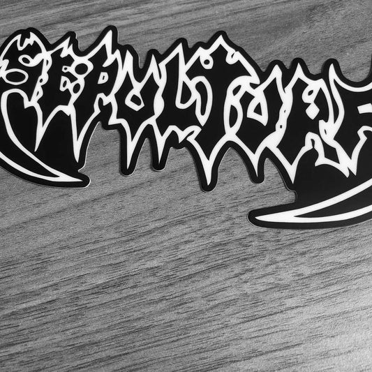 Sepultura - Logo (Bumper Sticker)