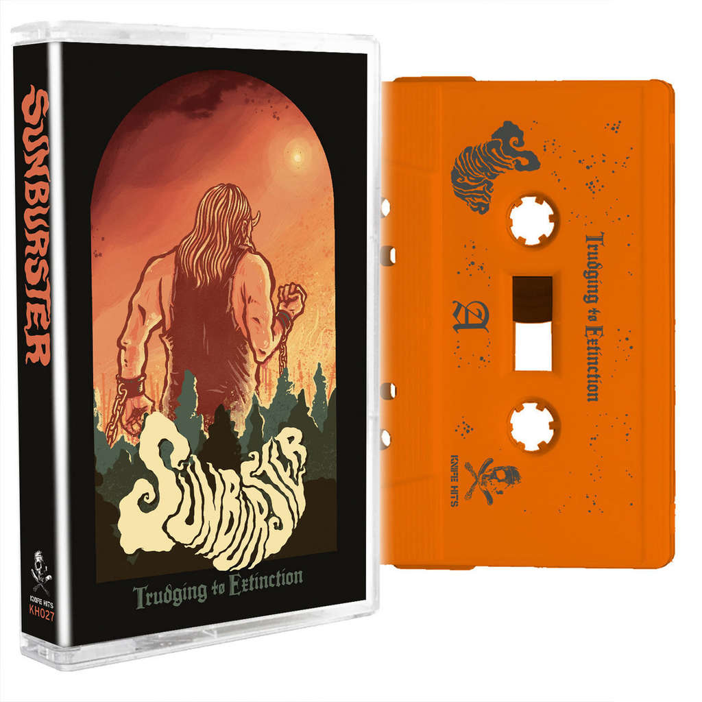 Sunburster - Trudging to Extinction (Acid Orange Edition) (Cassette)