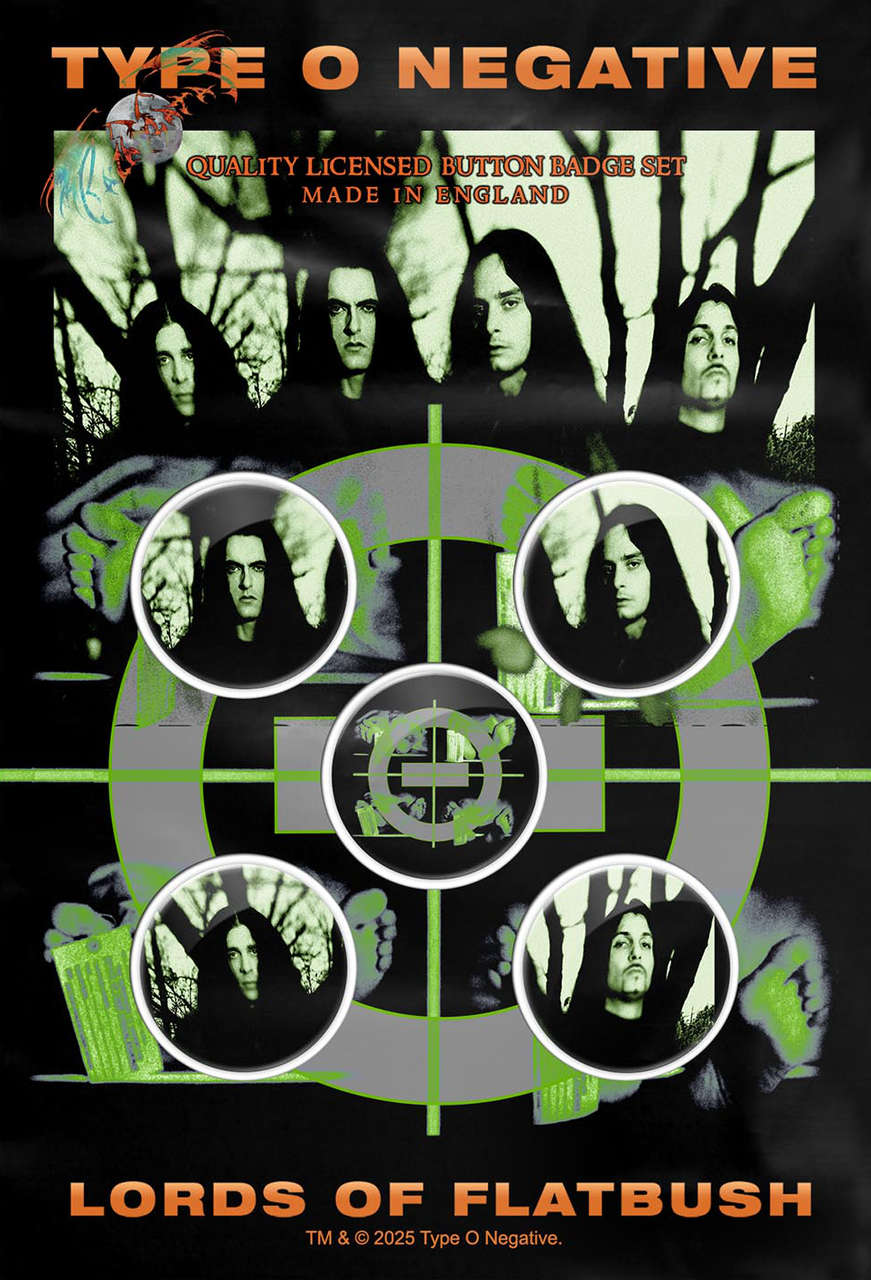 Type O Negative - Lords of Flatbush (Badge Pack)