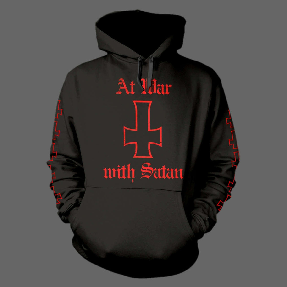 Venom - At War with Satan (Old Logo) (Red) (Hoodie)