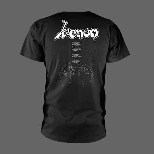 Venom - At War with Satan (Old Logo) (White) (T-Shirt)