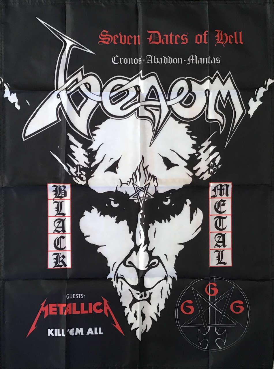 Venom - Seven Dates of Hell (Textile Poster)