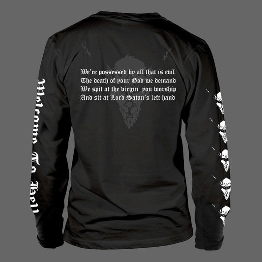 Venom - Welcome to Hell (White) (Long Sleeve T-Shirt)