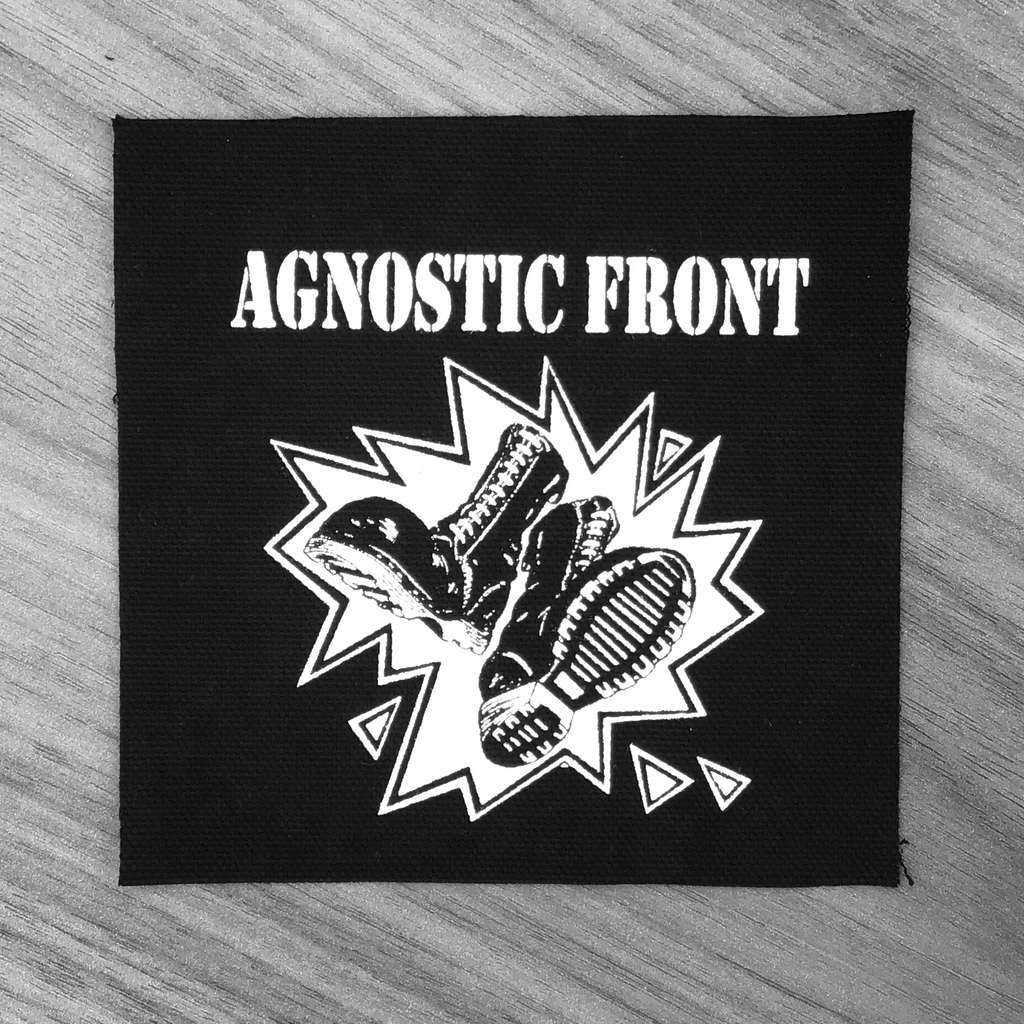 Agnostic Front - Logo / Boots (Printed Patch) | Todestrieb