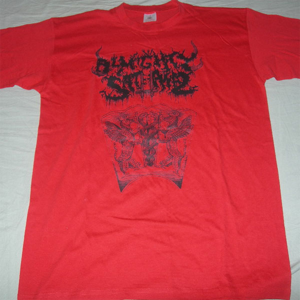 Almighty Sathanas - Logo (Red) (T-Shirt)