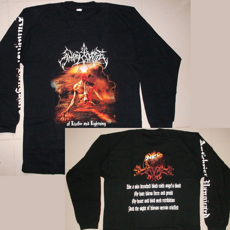 Angelcorpse - Of Lucifer and Lightning (Long Sleeve T-Shirt)