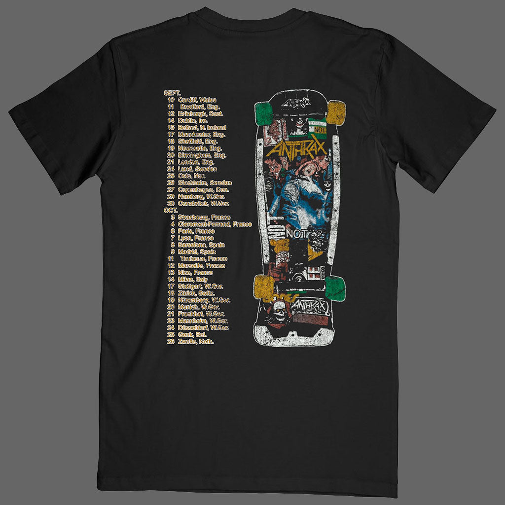 Anthrax - Spreading the Disease European Tour 1986 (T-Shirt)