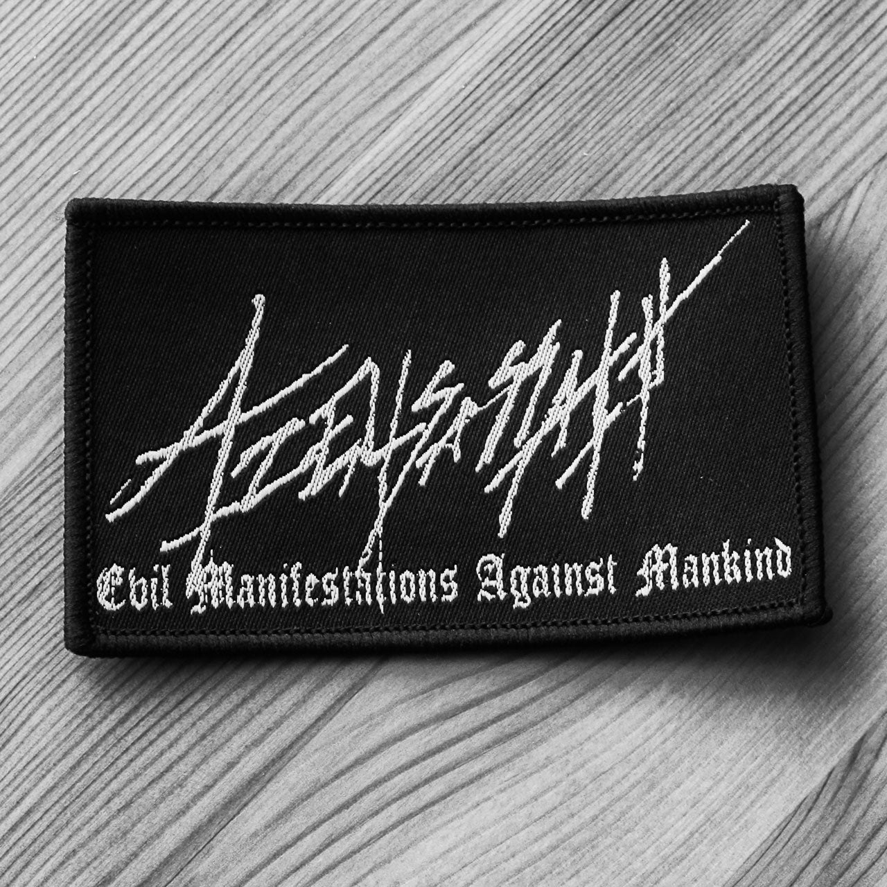 Azelisassath - Logo / Evil Manifestations Against Mankind (Woven Patch)