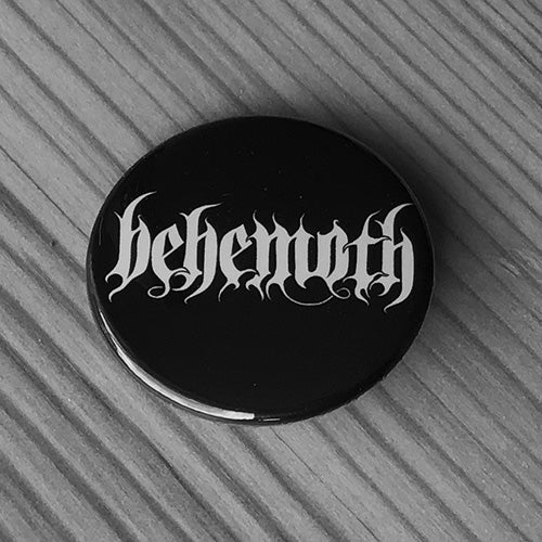 Behemoth - White Logo (Badge)