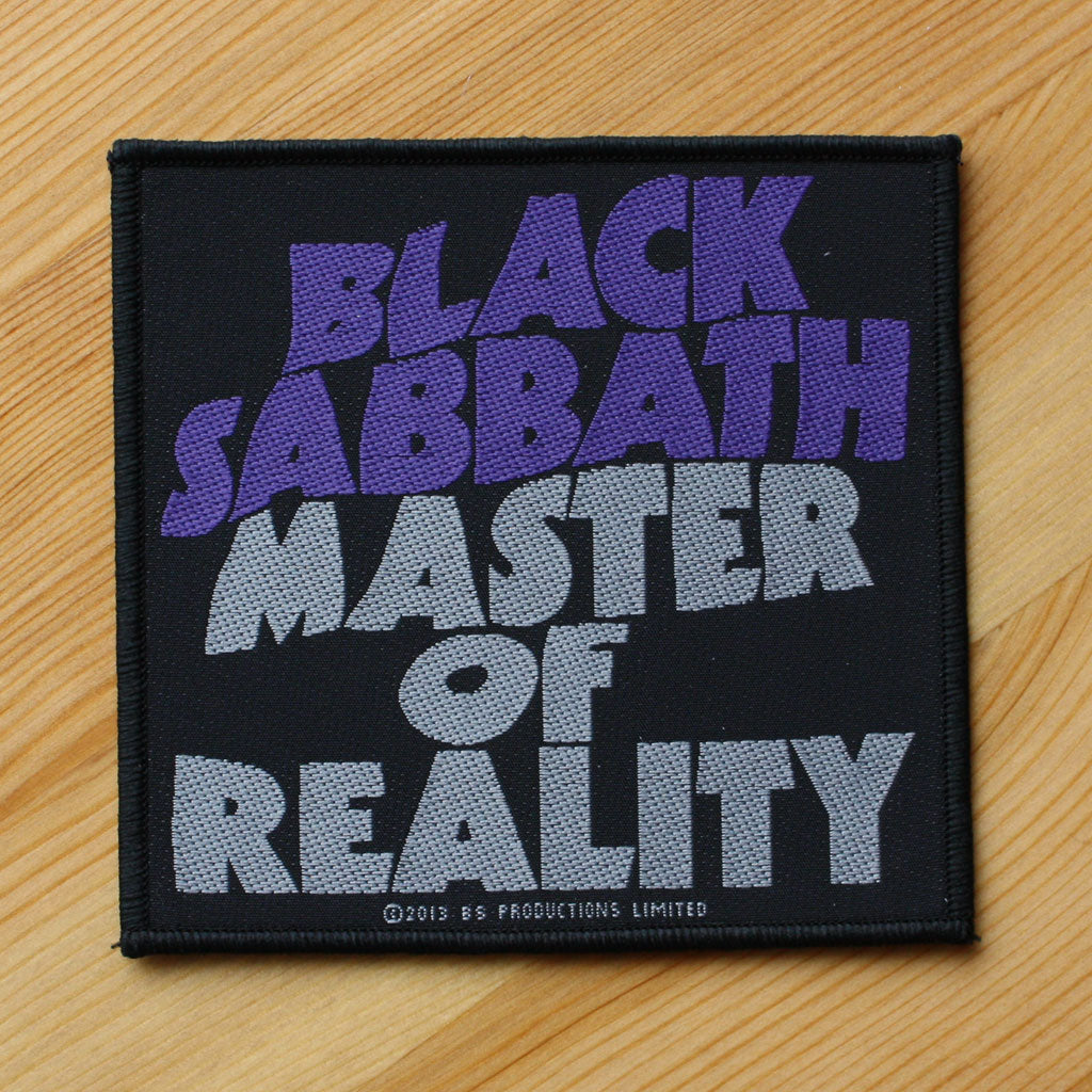Black Sabbath - Master of Reality (Woven Patch) | Todestrieb